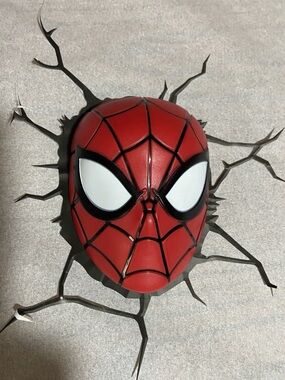 Marvel Spiderman 3D Night Light Red Black White by 3D Light FX